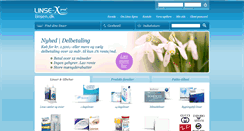 Desktop Screenshot of linsen.dk